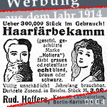 Werbung aus dem Jahr 1914