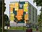 Bilder aus Chemnitz - Neue Fassadengestaltung an der Stollberger Strae unmittelbar am Goetheplatz. [Fotograf: Reinhard Hll]